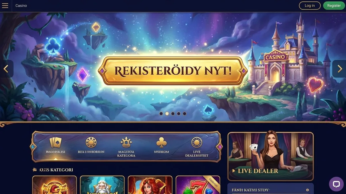 Rekisteröidy bonuksella